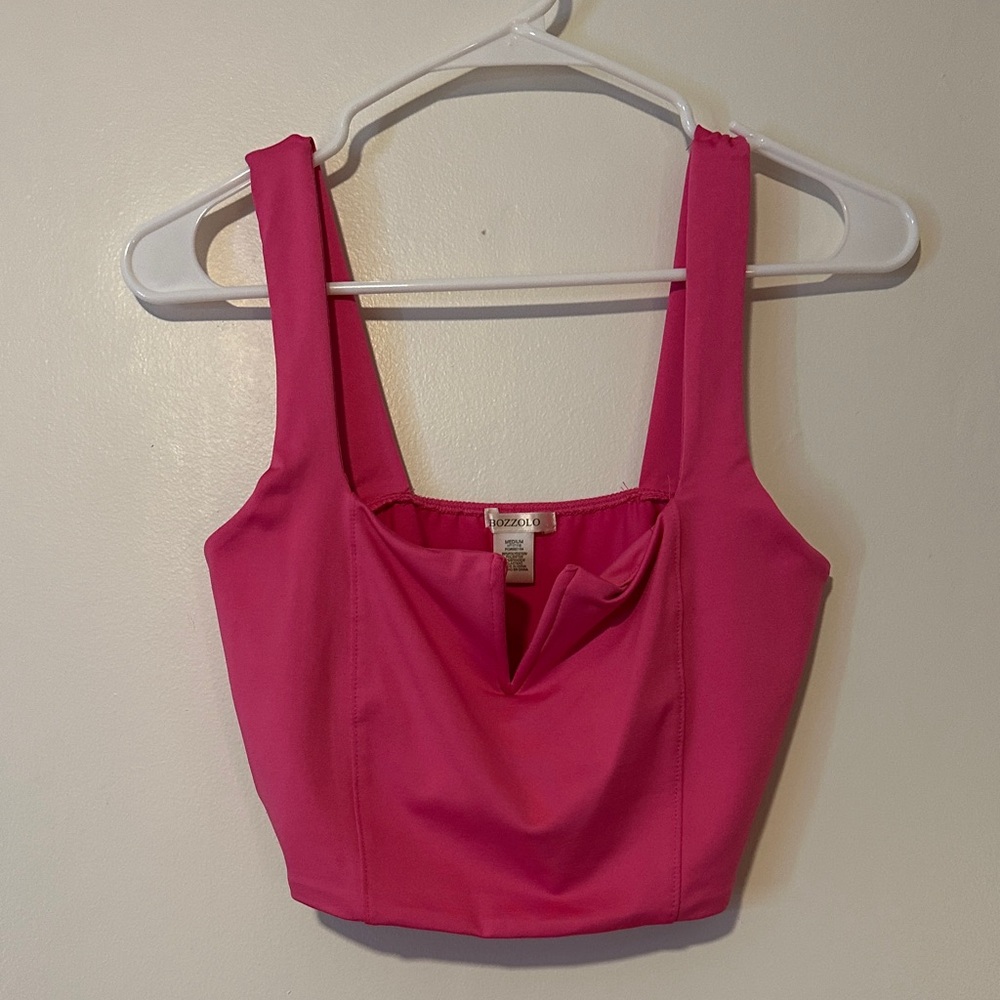 Bozzolo Hot Pink Tank Top